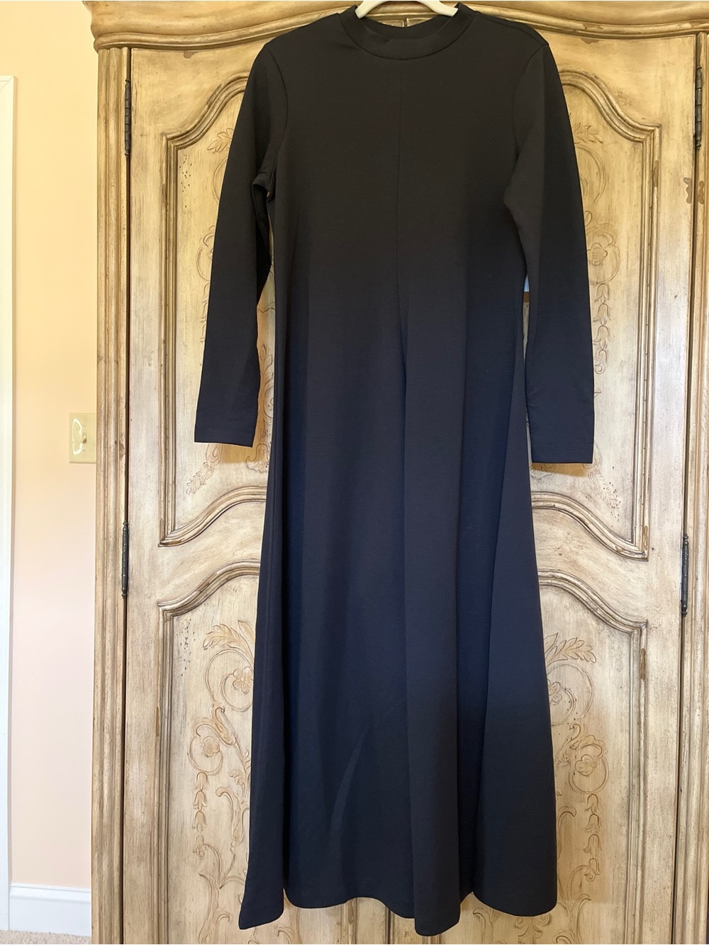 Nordstrom Maxi dress P2P 19” MSRP $100 long sleeve crew neck - Picture 4 of 8